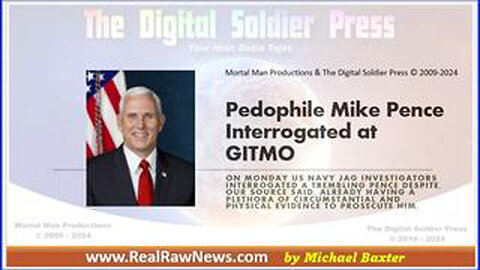 PEDOPHILE MIKE PENCE INTERROGATED AT GITMO