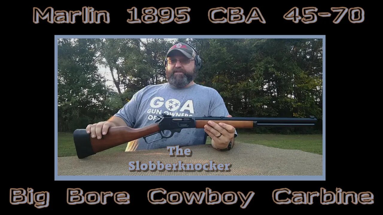 Marlin 1895 CBA 45-70: The Big Bore Cowboy Carbine