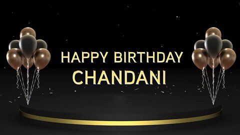 Wish you a very Happy Birthday Chandani