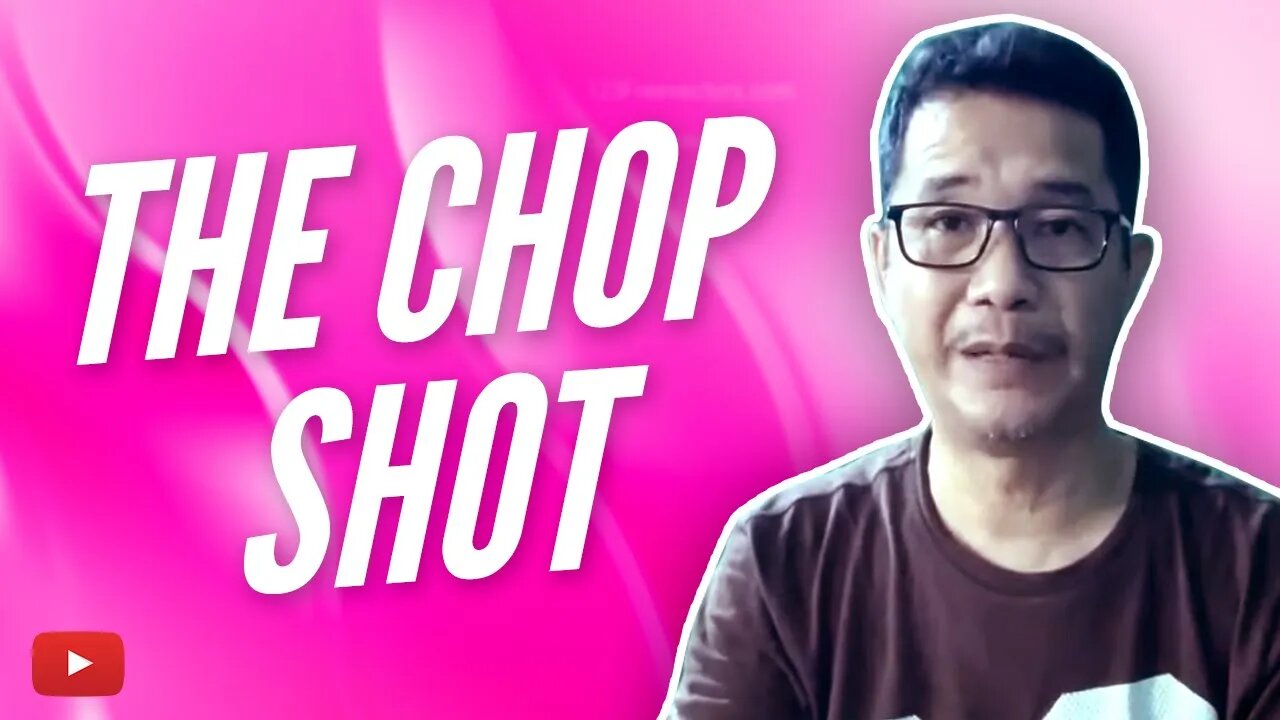 The Straight Chop Shot (Half Smash) badminton lessons featuring PB KUSUMA TANGKAS (Eng Subs)