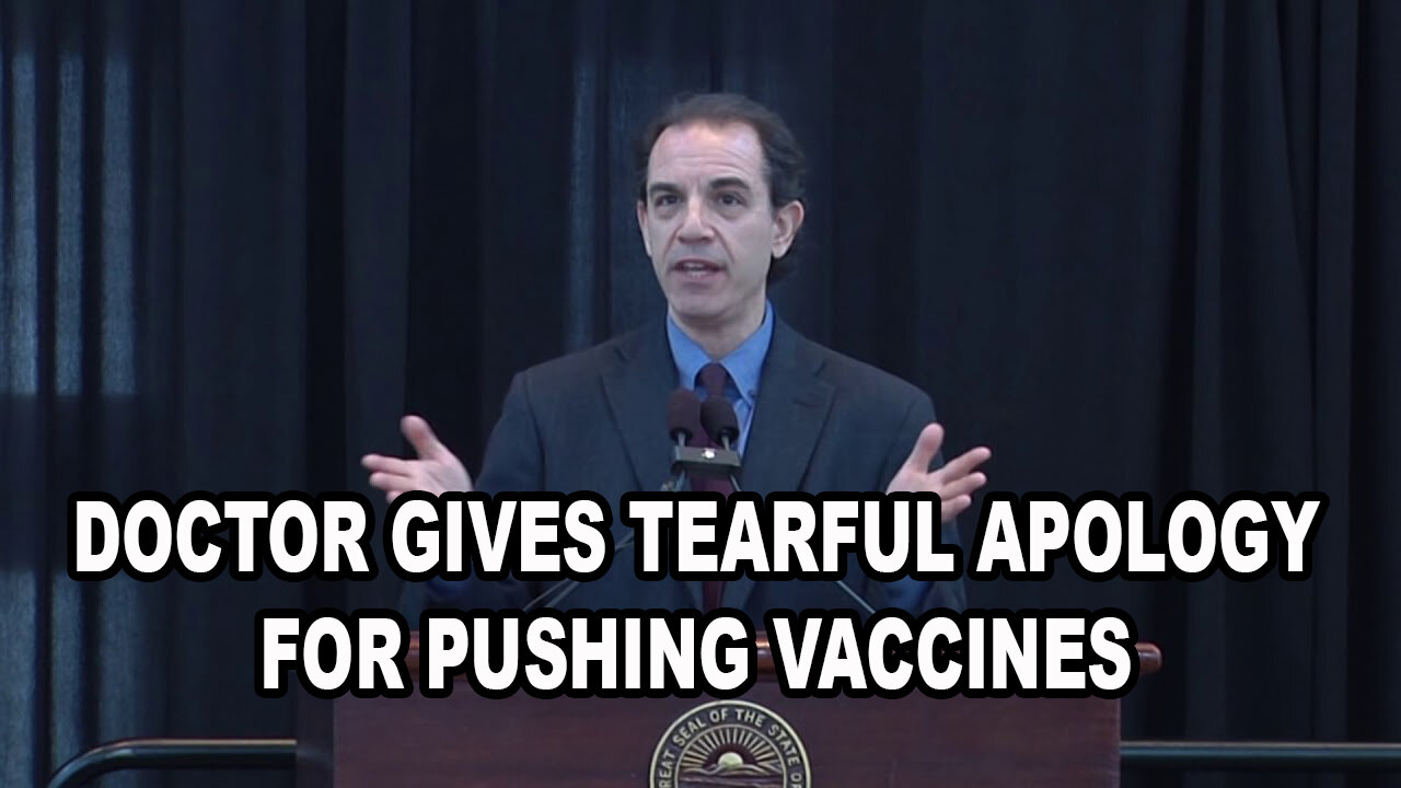 Dr. Dan Neides Gives Tearful Apology For Pushing Vaccines