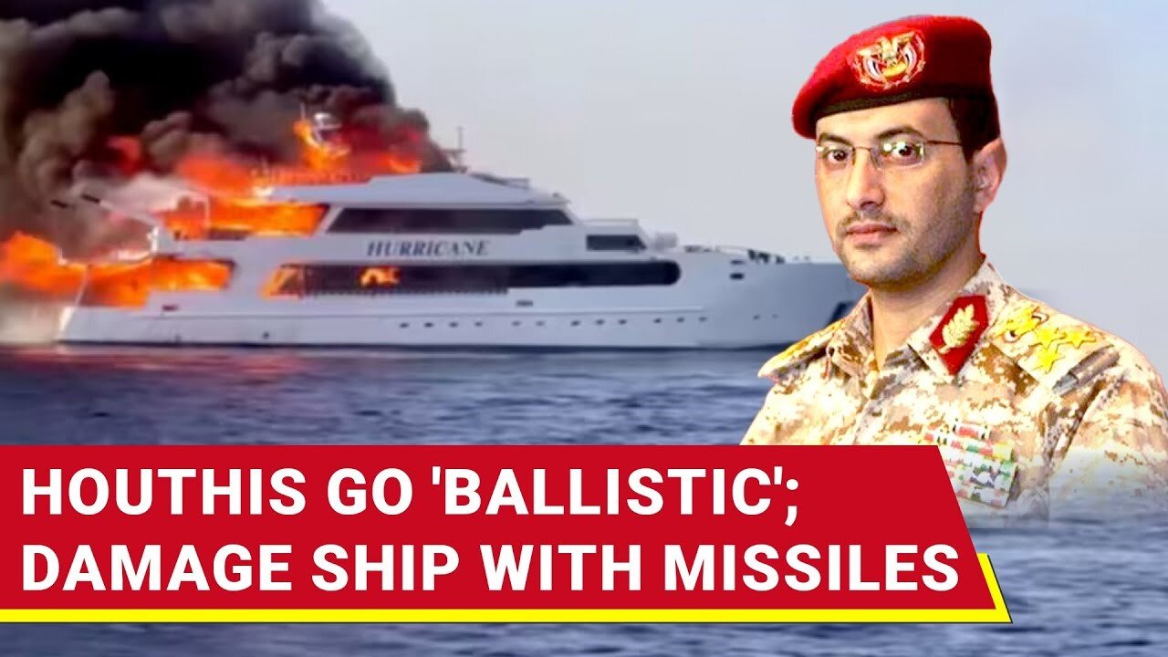 Houthi Missile Blitz Forces 'Israel-linked Lobivia' Ship To Make U-Turn In Gulf Of Aden | Details