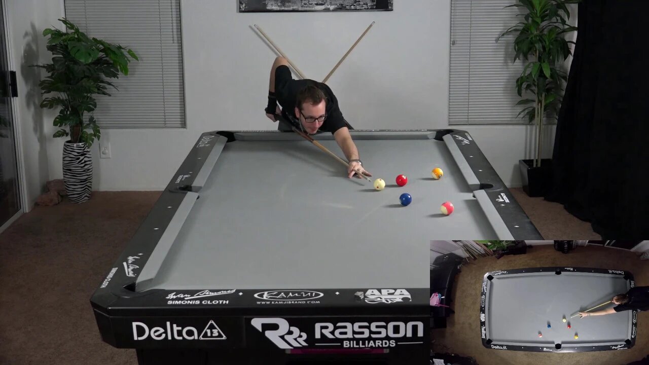 Billiards Drill #17: Thread with Caution - Venom Trickshots