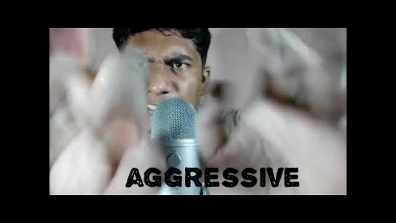 asmr mic triggers fast ang aggressive