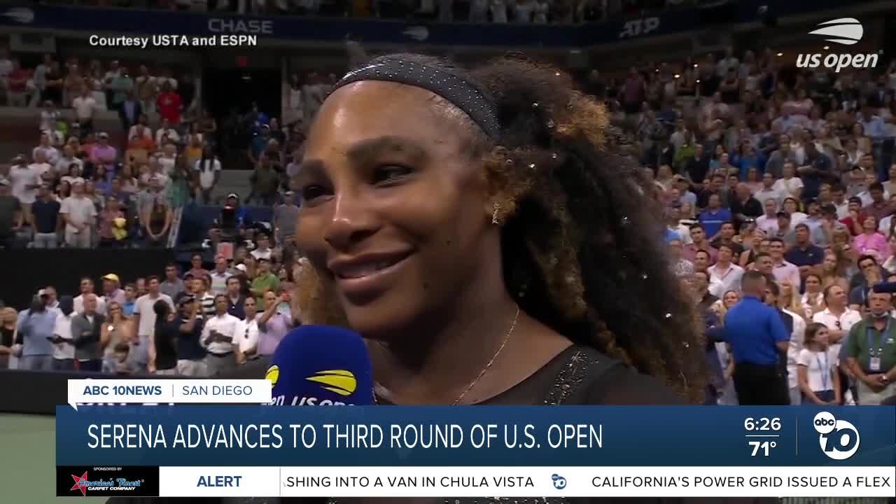 Serena Williams defeats number 2 seed