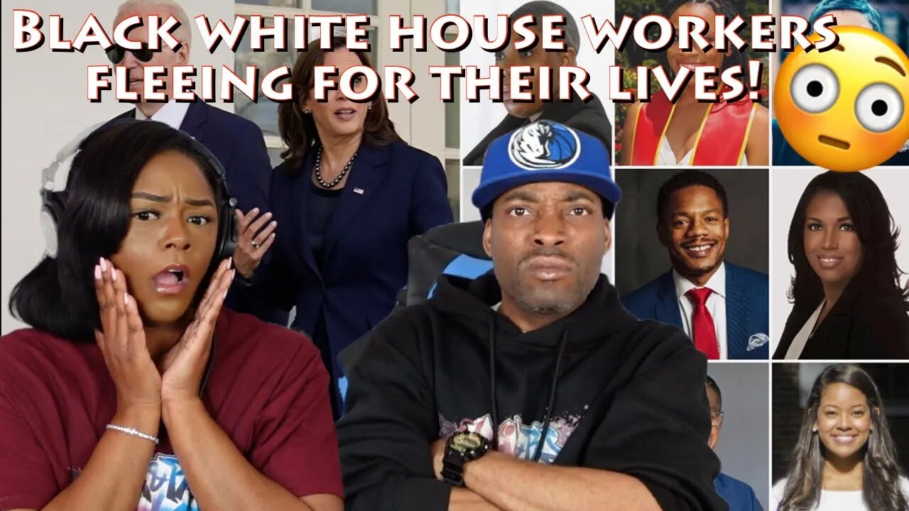 Tucker: Are Black White House staffers fleeing for their lives? {Reaction} | Asia and BJ React