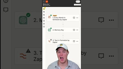 Learn why the memory key is fundamental in zapier automations with chatgpt #zapierpartner #ai