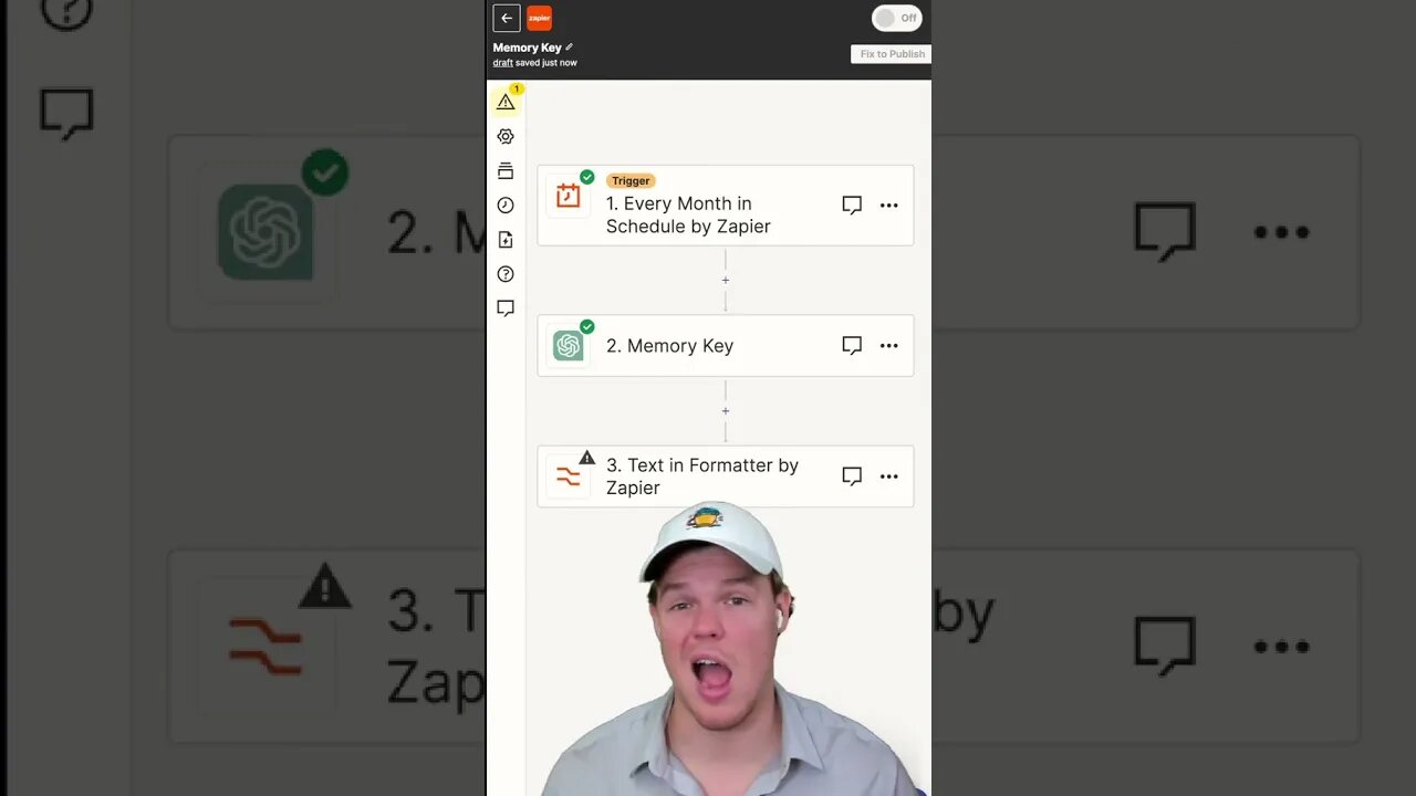 Learn why the memory key is fundamental in zapier automations with chatgpt #zapierpartner #ai