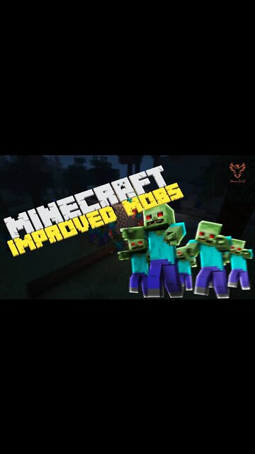 Minecraft: Mod Showcase - Improved Mobs #Shorts