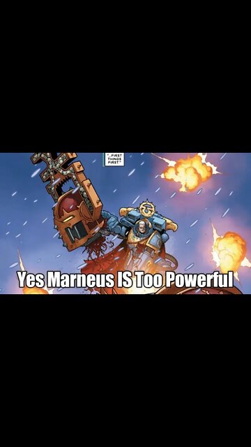 Chapter Master Valrak Is Wrong About Marneus Calgar