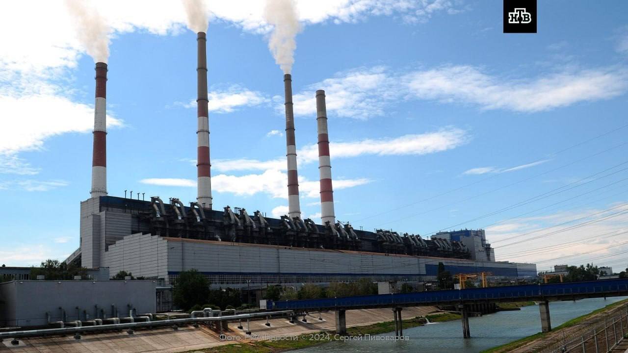 At night, drones attacked the Novocherkassk Power plant in the Rostov region.