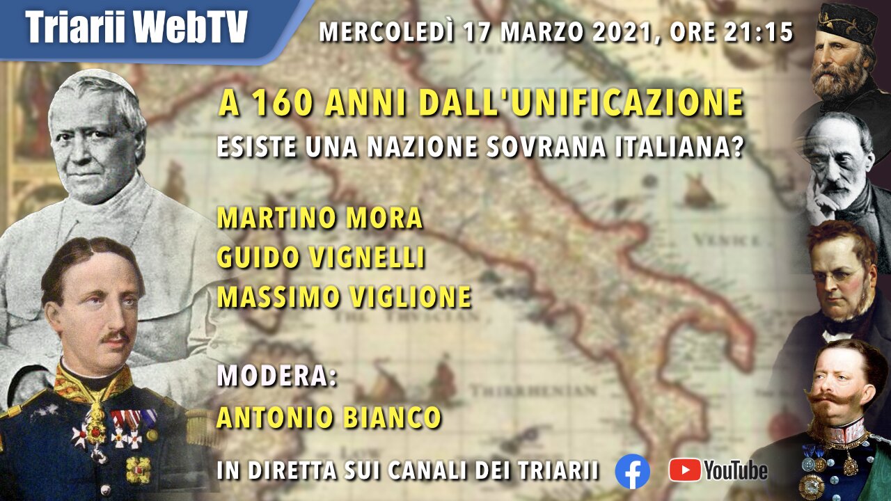 A 160 ANNI DALL’UNIFICAZIONE, ESISTE UNA NAZIONE SOVRANA ITALIANA