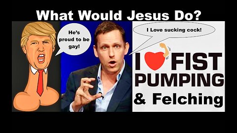 Trump JD Vance Peter Thiel Hulk Hogan Expose Immoral Pro Fisting Felching Christian Conservatives