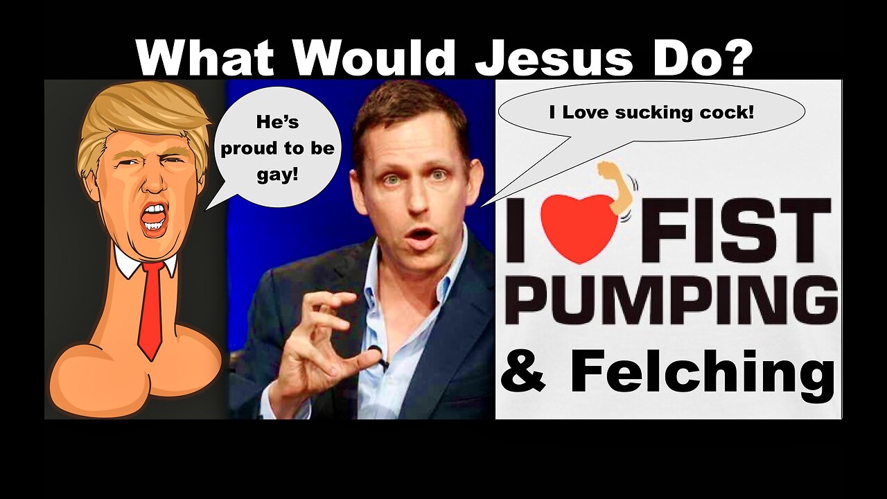 Trump JD Vance Peter Thiel Hulk Hogan Expose Immoral Pro Fisting Felching Christian Conservatives