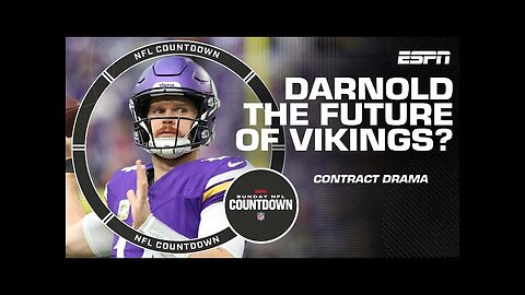 Is Sam Darnold the FUTURE of the Vikings? + 🚨 George Pickens OUT vs. the Browns 🚨 | NFL Countdown