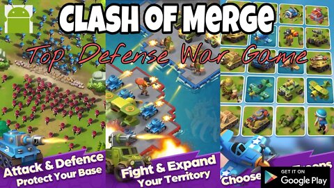 Clash of Merge: Top Defense War Game - for Android