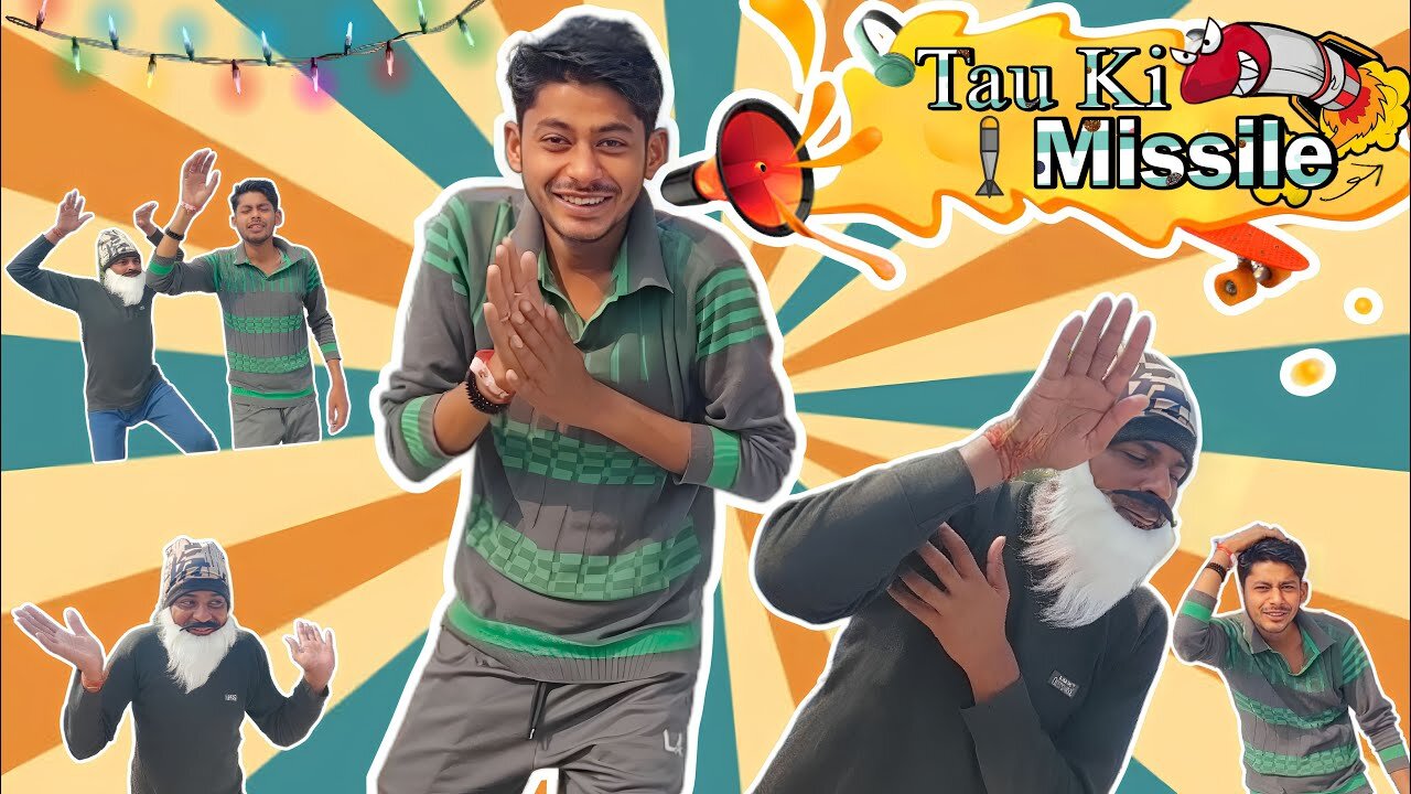 Tau Ki Missile || Teri Pyari Pyari Do Akhiyan || AMolu Comedy