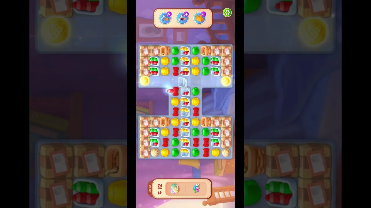 Shorts Playrix Homescapes Gameplay Walkthrough Level 12632-010