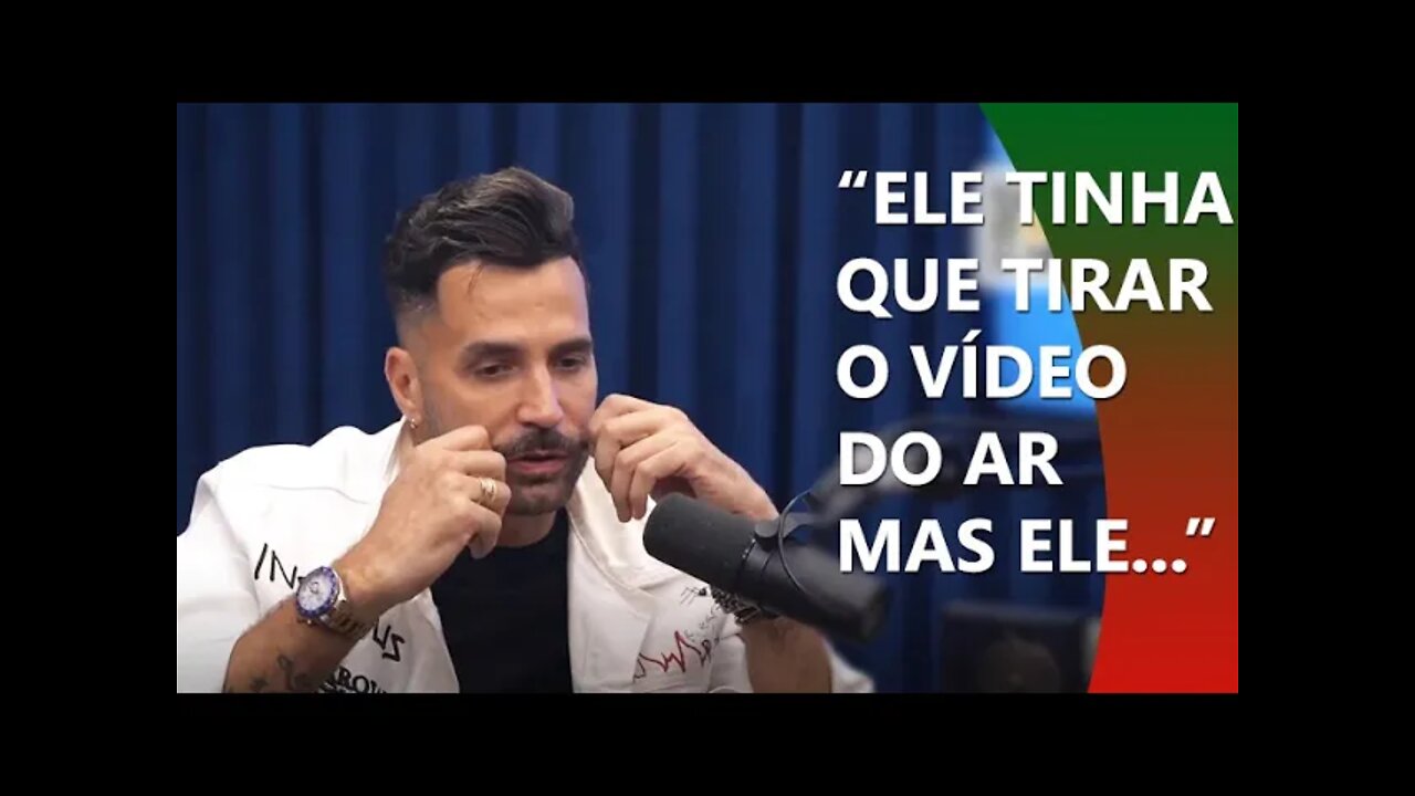 CAUÊ MOURA É UM RETARDADO | LATINO SOBRE A TRETA DA DÉCADA NO FLOW PODCAST