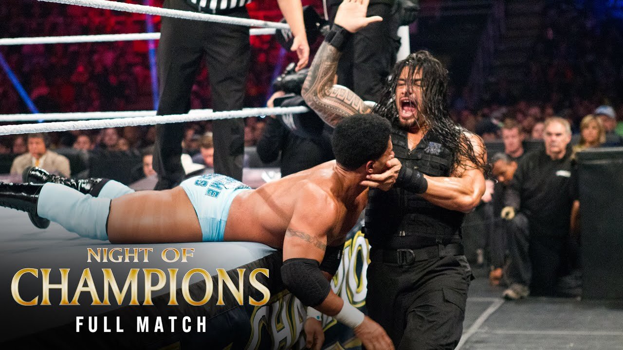 FULL MATCH — Reigns & Rollins vs. The Prime Time Players - Tag Team Title Match: Night of Champions