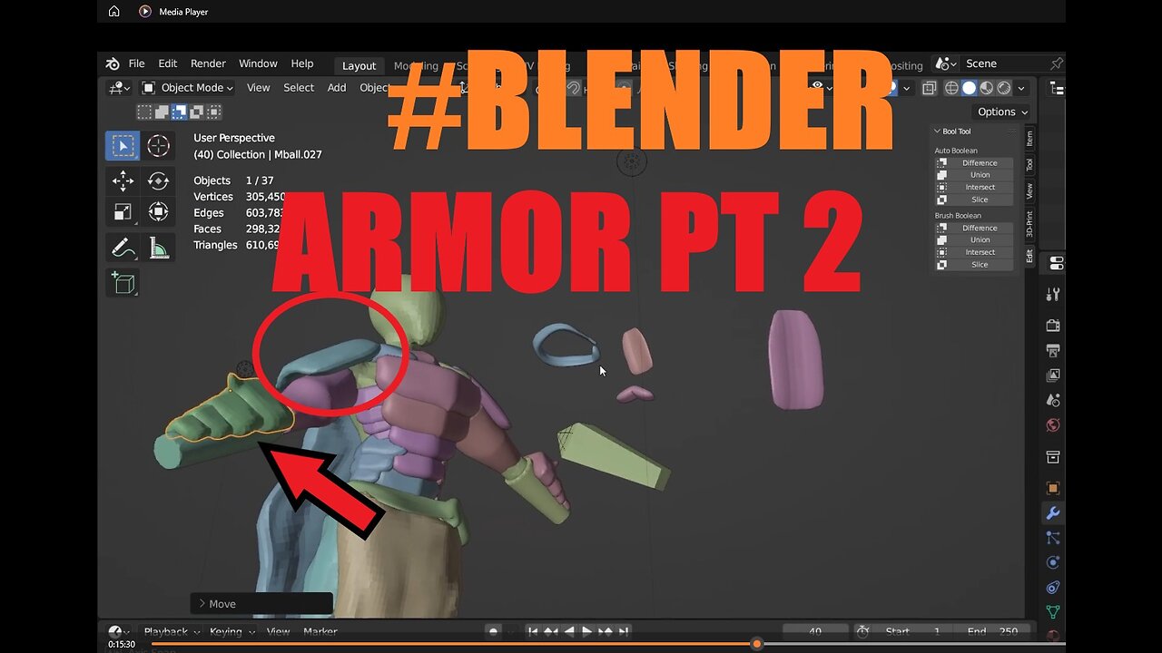 Blender Armor Making Workflow Pt 2