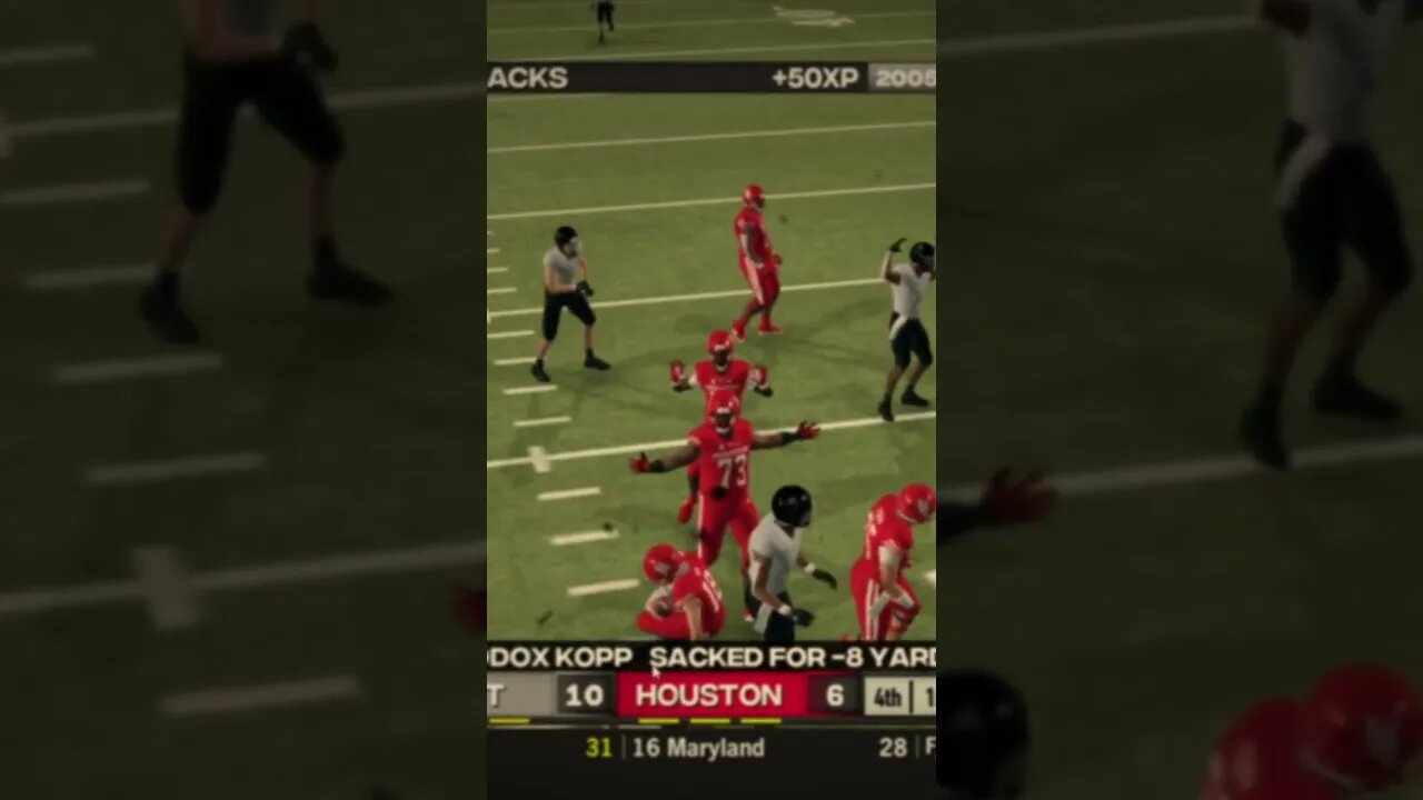 YEAR 3 REAPERS FOOTBALL: KEVIN LONDON SACK #shorts