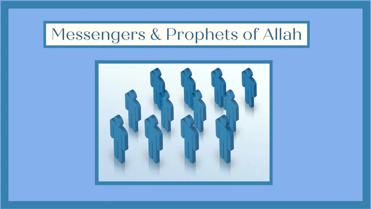 Teaching KIDS About Messengers & Prophets of God (ALLAH)