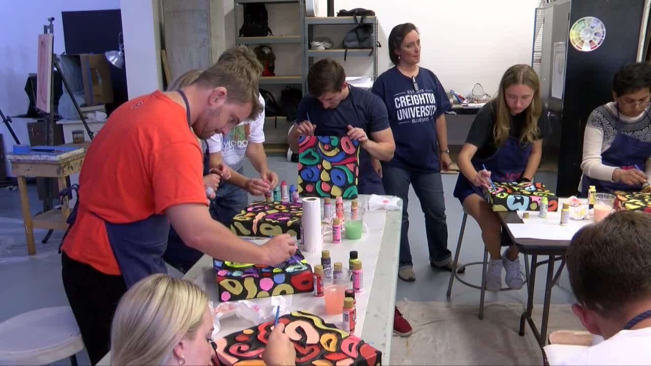 Med students at Creighton show their artistic side through artists' inspired pieces