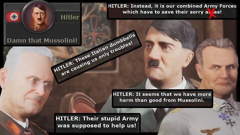 Führer Pissed At Mussolini😂 Operation Marita