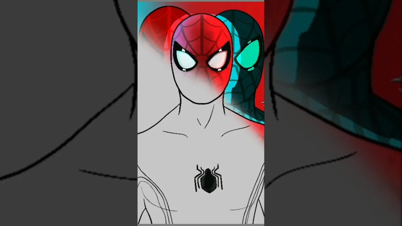 Desenhando os 3 HOMEM ARANHA #drawing #arte #spiderman #game #games #gamer #gameplay #comics #marvel