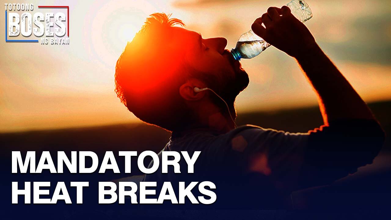 Panukalang mandatory heat breaks sa mga manggagawa, tinutulan