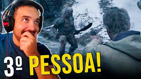 React do trailer DLC Resident Evil VIllage em 3° pessoa!