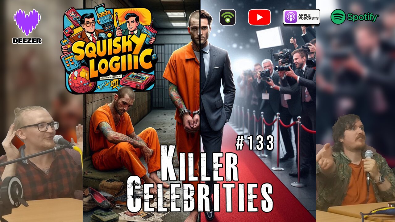 When Celebrities do a Murder | Squishy Logic | #Comedians #Podcast