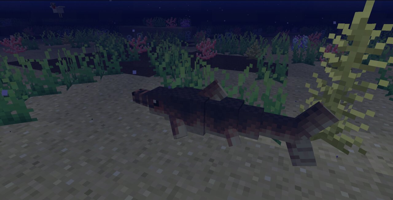 Minecraft: Dinosaur Dolphin baby!!!