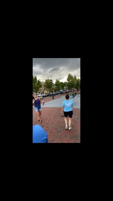 When dancing in the street goes wrong