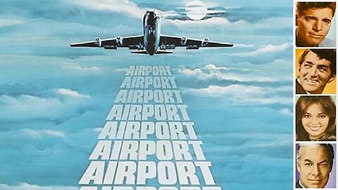 AIRPORT 1970 Problems of a Big Snowstorm & Passenger Issues at Chicago Airport FULL MOVIE HD & W/S