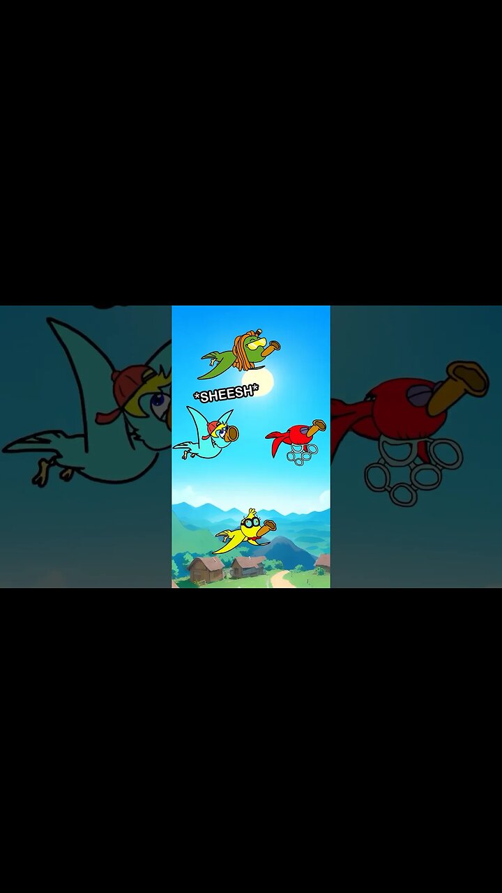 BIRD MIGRATION ORGYS #animation #viral #shorts