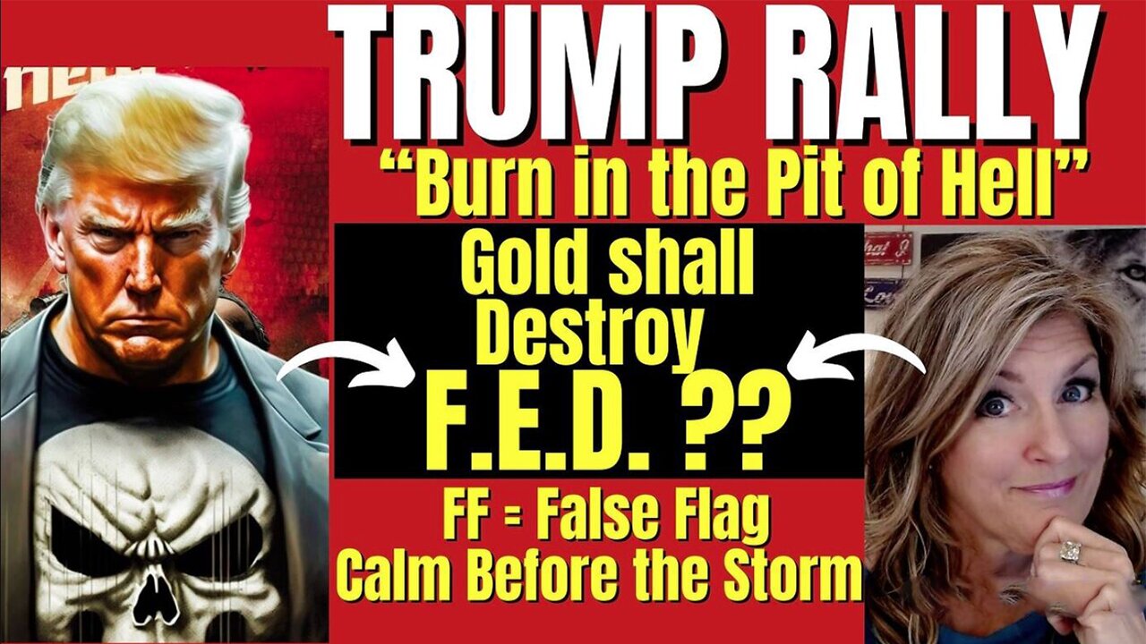 Trump Rally - Gold Destroy F.E.D., Burn in Hell.! 10-30-23