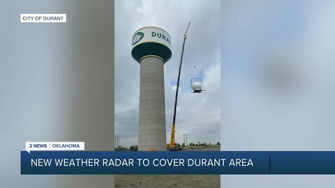 New weather radar to cover Durant area