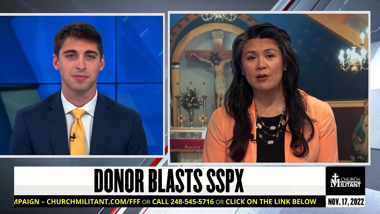 Donor Blasts SSPX — Christine Niles