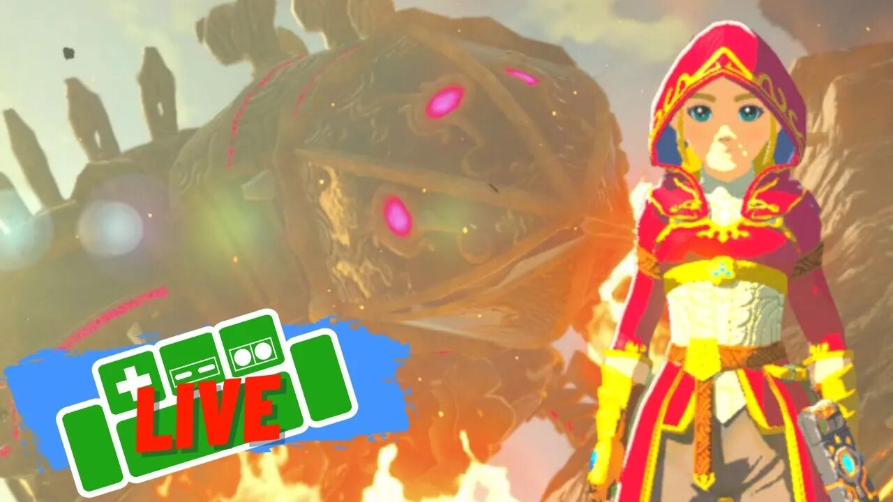 Breath of the Wild but You're ZELDA - Not LINK! LIVE!!