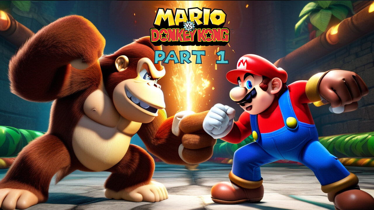 Mario vs. Donkey Kong Remake Walkthrough Part 1