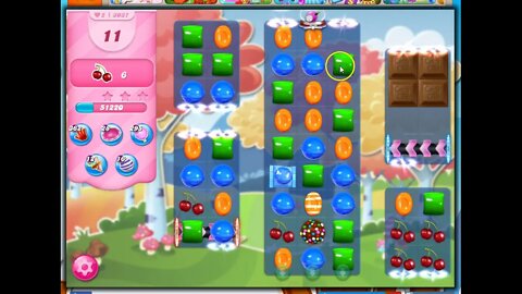 Candy Crush level 3037 Talkthrough, 25 Moves 0 Boosters
