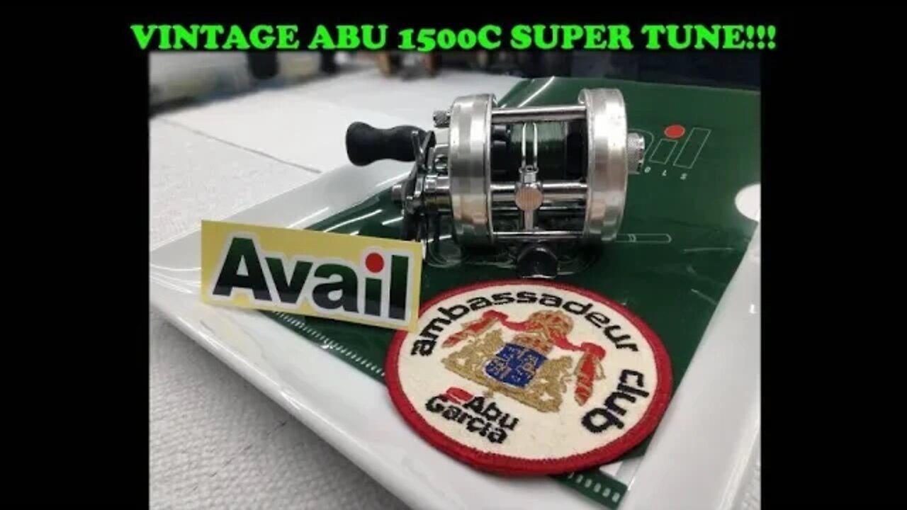 ABU Garcia 1500C Super Tune!!!!!