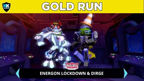 Angry Birds Transformers - Gold Run - Energon Lockdown & Dirge