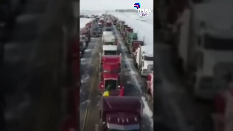 WATCH: MASSIVE CONVOY HEADING TO CANADA’S CAPITOL