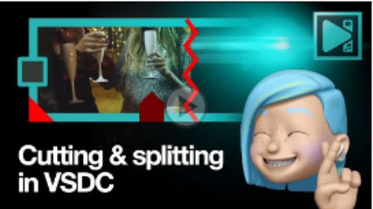 Guide to cutting and splitting in VSDC Free Video Editor