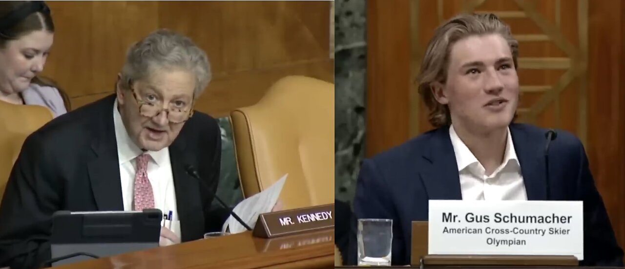 Sen. Kennedy questions democrat "expert" witness (skier) on climate change