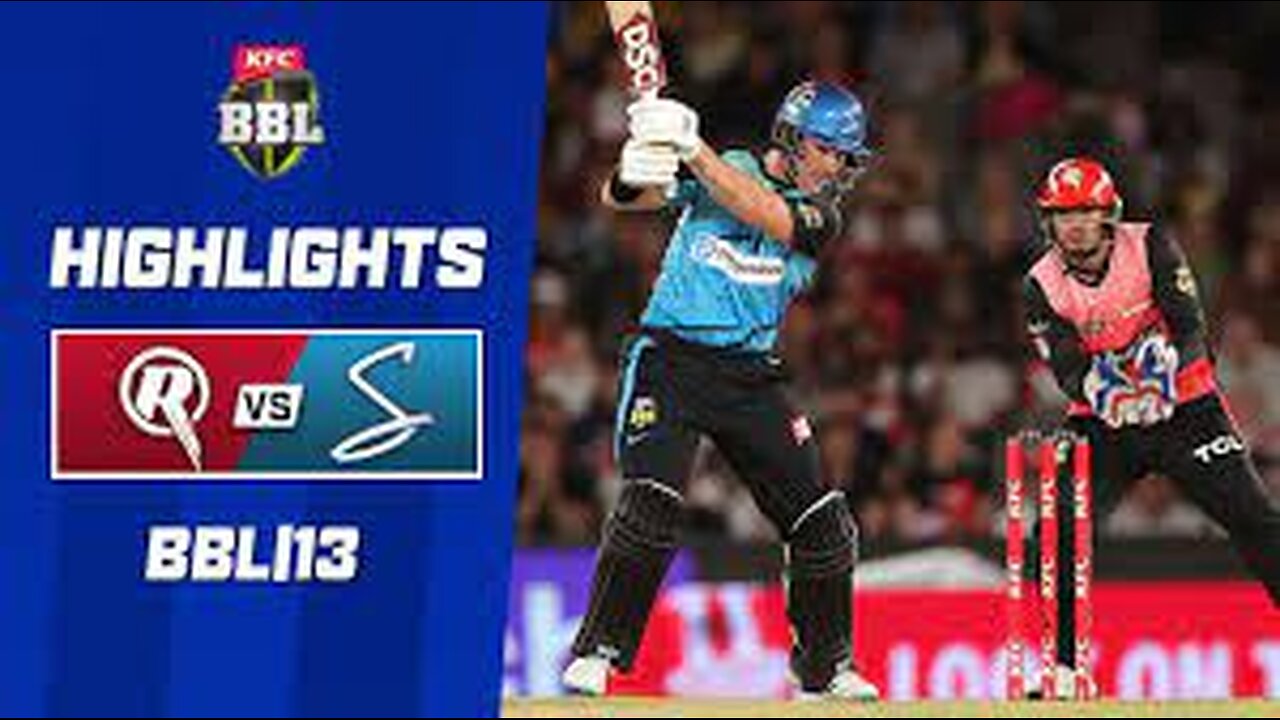 Melbourne Renegades v Adelaide Strikers | BBL|13