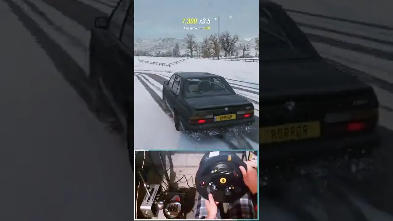 Drifting Donuts in my BMW E28 M5 in Forza Horizon 4 – Part 1 #shorts